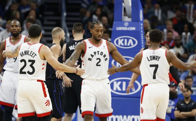 Kawhi Leonard se je odlično privadil na igranje v Torontu. FOTO: Reuters