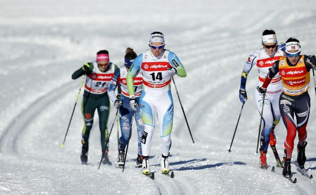 Katja Višnar je izpadla v polfinalu. FOTO: Matej Družnik/Delo