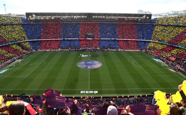 Štadion Camp Nou v Barceloni. FOTO: Reuters