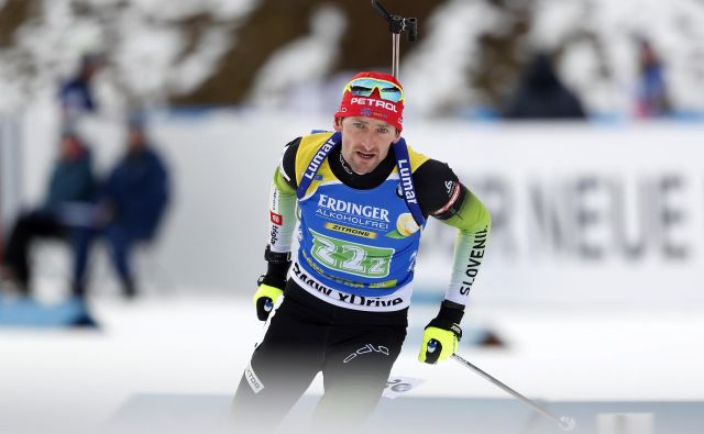 Jakov Fak z opravljenim ni bil v celoti zadovoljen. FOTO: Matej Družnik/Delo