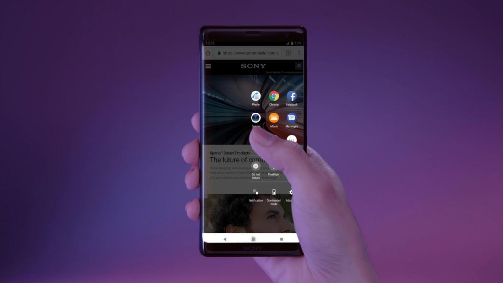 Xperia xz3: Za vitek telefon potrebujete debelo denarnico