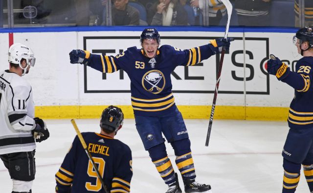 Skinner je pred sezono okrepil Buffalo, tokrat je bil junak ob zmagi Sabres. FOTO: AP