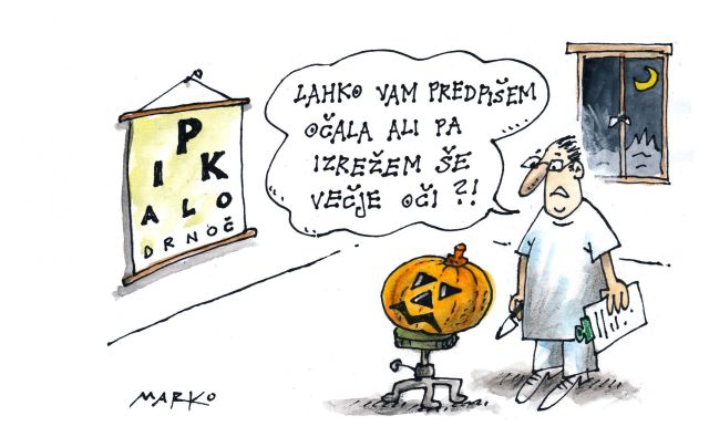 Karikatura: Marko Kočevar