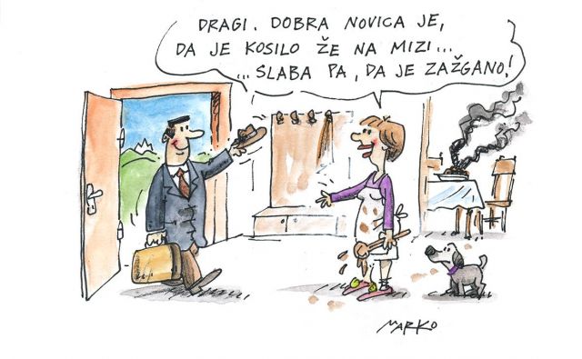 KARIKATURA: Marko Kočevar