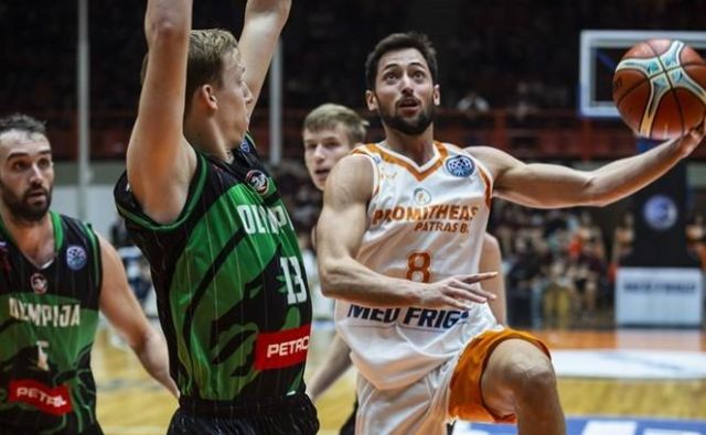 Promitheas je v Patrasu tesno ugnal Petrol Olimpijo. FOTO: FIBA