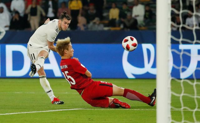 Gareth Bale je zadel trikrat. FOTO: Andrew Boyers/Reuters