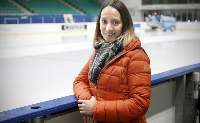 Teodora Poštič zdaj znanje uspešno prenaša na mlajše upe v Drsalnem klubu Celje. FOTO: Blaž Samec/Delo