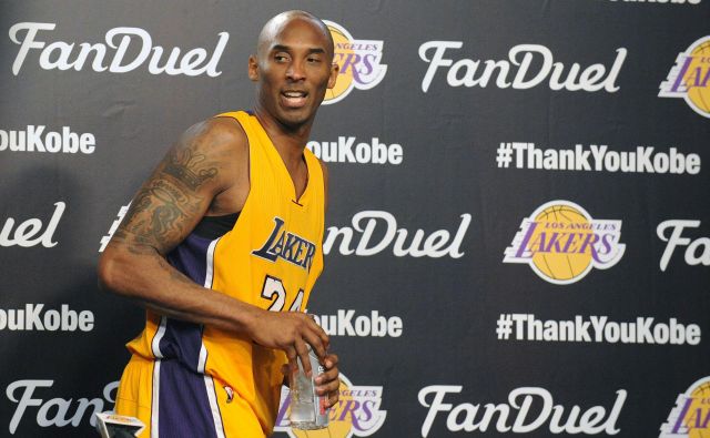 Kobe Bryant bo še naprej blažen med dekleti. FOTO: Gary A. Vasquez/Reuters