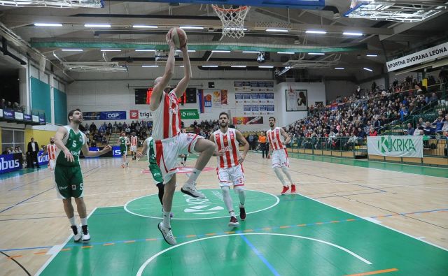 Crvena zvezda je brez težav polnila Krkin koš. FOTO: ABA