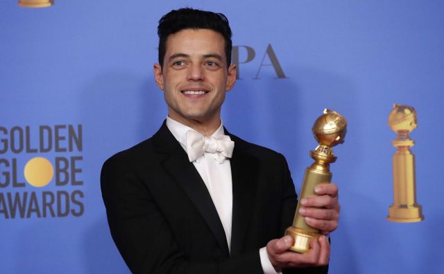 Rami Malek je postal najboljši dramski igralec. FOTO: Reuters