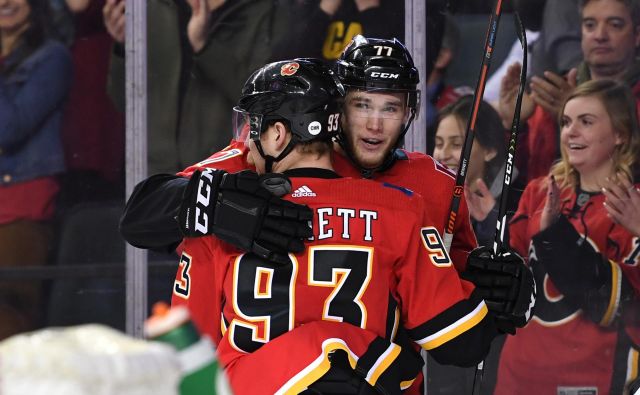 Calgary je malo streljal, a petkrat zadel. FOTO: Candice Ward/Reuters