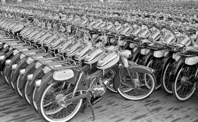 Tovarna Tomos, april 1962. FOTO: Božo Primožič