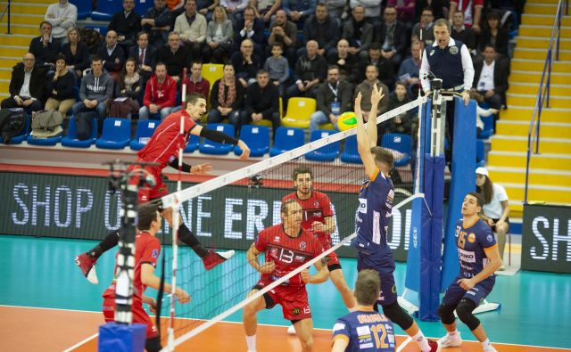 Matej Patak je povzročal največ preglavic ljubljanskemu bloku in obrambi. FOTO: CEV