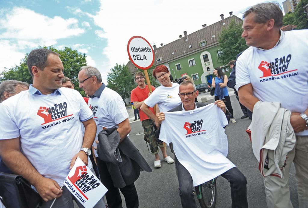 Pred dvema letoma so protestirali na Ravnah na Koroškem. Bodo danes v Ljubljani?