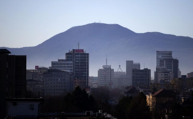 Ljubljanska panorama, 15. januar 2019 [Petrol, Zavarovalnica Triglav, Telekom, Intercontinental, panorame] Foto Matej Družnik