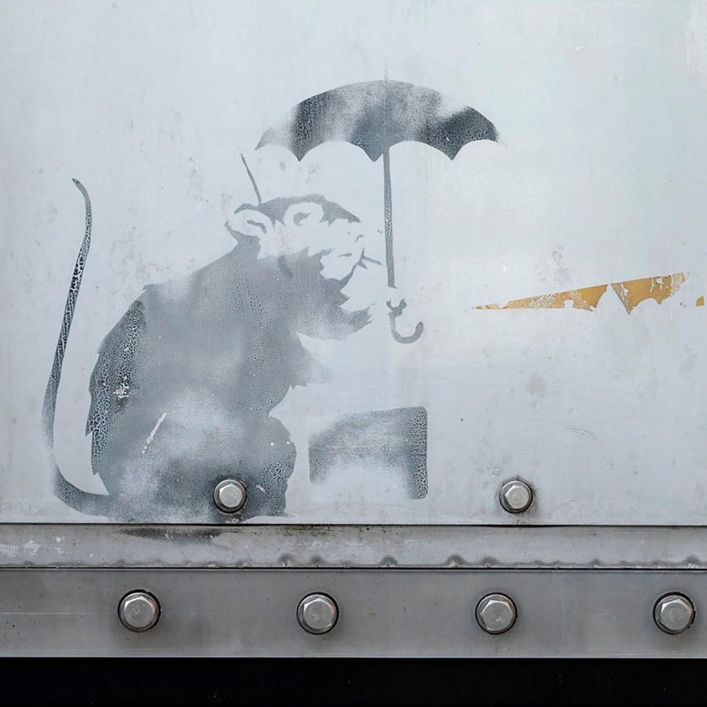 Banksy v Tokiu