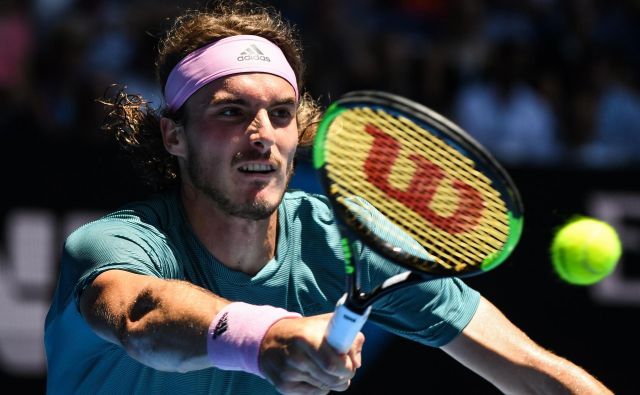 Stefanos Tsitsipas je postal najmlajši avstralski polfinalist po Andyju Roddicku leta 2003.<br />
FOTO: AFP