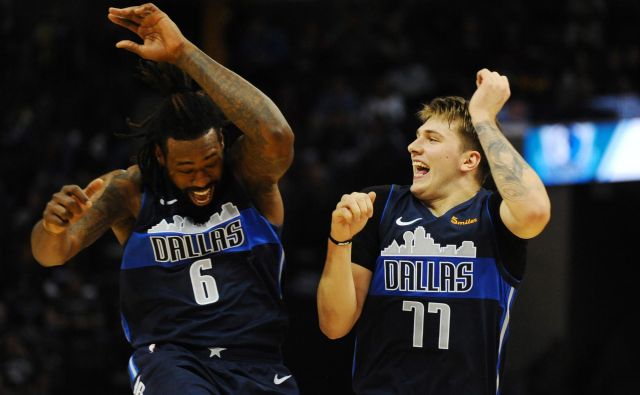 Luka Dončić in DeAndre Jordan še nista prinesla Dallasu želenih rezultatov. FOTO: USA Today