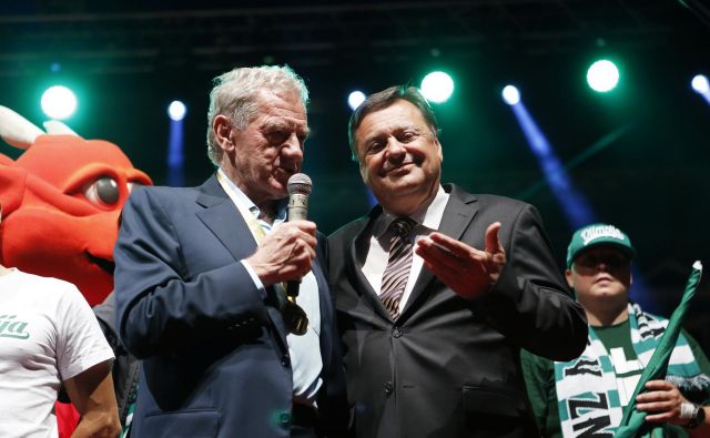 Za Milan Mandarića bo darilo Zorana Jankovića v obliki dveh vadbenih igrišč dobrodošlo pri iskanju novega Olimpijinega prvega moža. FOTO: Uroš Hočevar/Delo