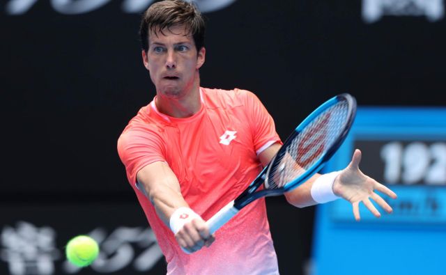 Aljaž Bedene melje naprej. FOTO: Lucy Nicholson/Reuters