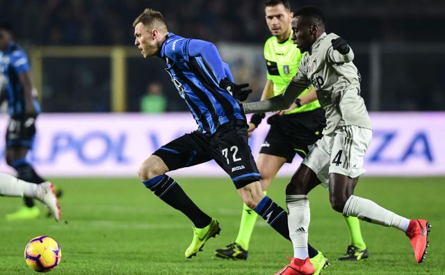 Josip Iličić bo igral danes zvečer najmočnejšo tekmo med vsemi slovenskimi legionarji. Atalanta bo gostila lokalni derbi z Milanom. FOTO: AFP