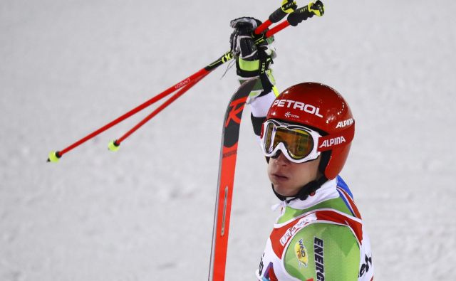 Žan Kranjec je v finalu pridobil še eno mesto. FOTO: Leonhard Föger/Reuters