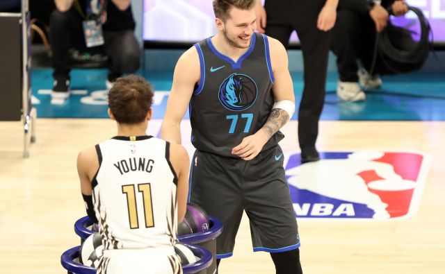 Luka Dončić je nastope v Charlottu vzel predvsem za zabavo.  FOTO: Jim Dedmon/Usa Today Sports