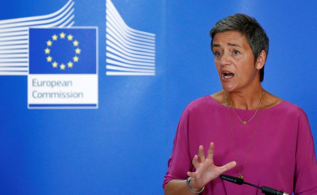 Margrethe Vestager slovi kot odločna varuhinja konkurence v Evropi. FOTO: Reuters