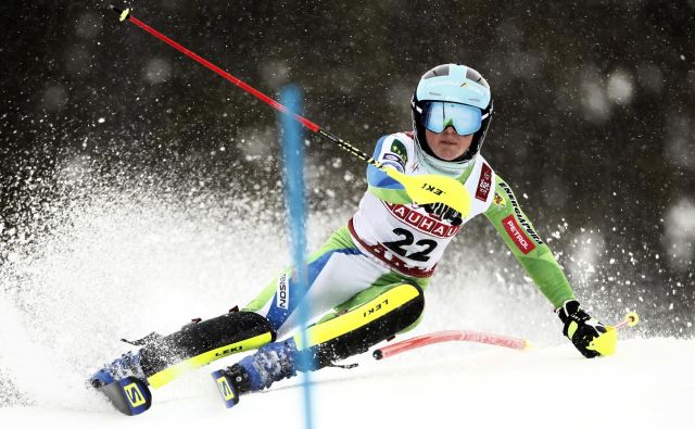 Meta Hrovat je dobila zadoščenje po manjšem razočaranju na finalu sezone. FOTO: Reuters