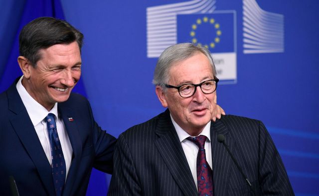 Juncker je prepričan, da je bilo Tajanijevo opravičilo za izjave v Bazovici pravilno. FOTO: John Thys/AFP
