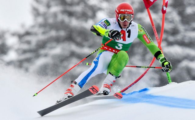 Žan Kranjec zbira odlične uvrstitve blizu vrha. FOTO: Dimitar Dilkoff/AFP