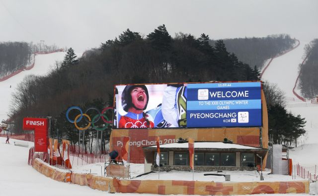 Na olimpijski progi smuka ne bo. FOTO: Matej Družnik/Delo