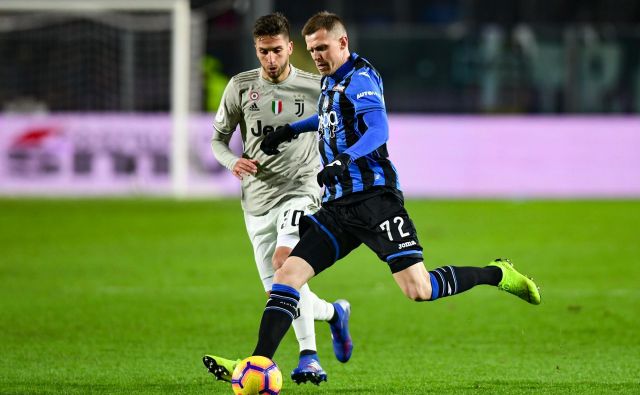 Josip Iličić je zasukal potek tekme med Atalanto in Fiorentino. FOTO: AFP