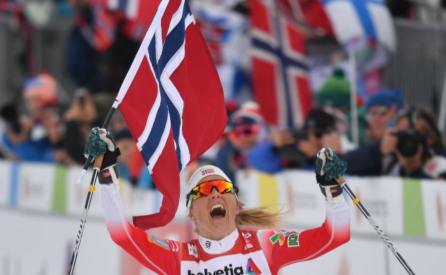 Therese Johaug je tekaška kraljica Seefelda. FOTO: AFP