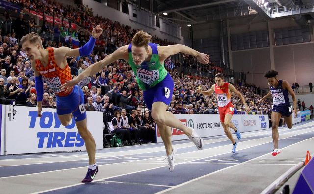 Luka Janežič je žal spet ostal brez odličja, FOTO: Reuters