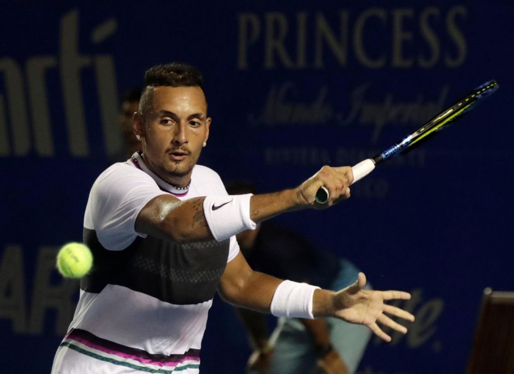 FOTO:»Grdi raček« Kyrgios po Nadalu in Isnerju zlomil še Zvereva (VIDEO)