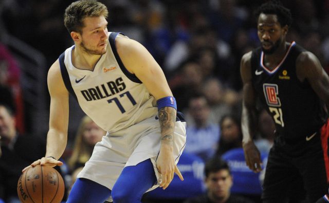 Luka Dončić je zaostal le za pet glasov. FOTO: Gary A. Vasquez/Reuters