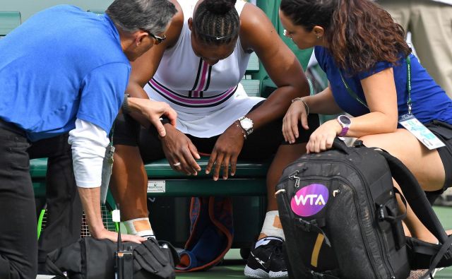 Serena Williams se je počutila zelo slabo. FOTO: USA Today