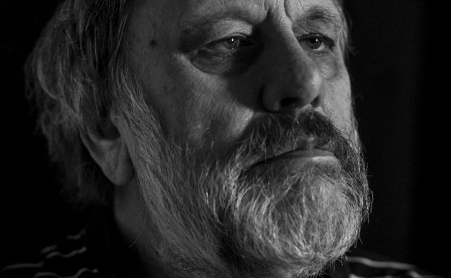 Slavoj Žižek je resen filozof in obenem pop zvezdnik. FOTO: Voranc Vogel/Delo