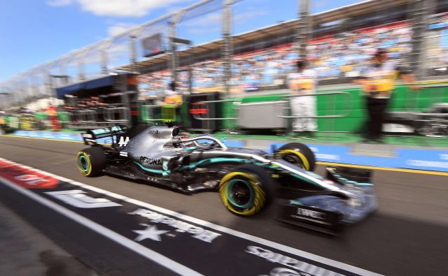 Lewis Hamilton je bil danes dominanten. FOTO: William West/AFP