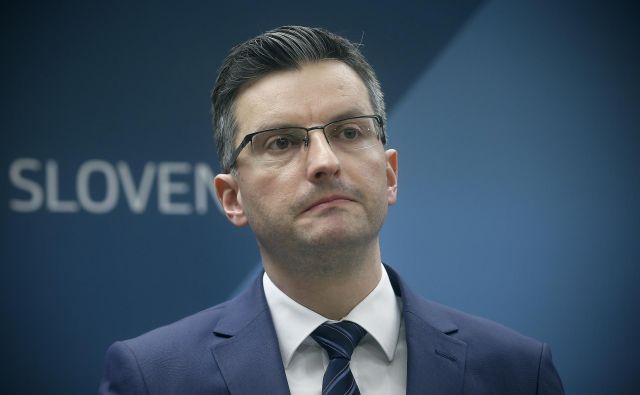 Marjan �arec na novinarski konferenci 27.februarja 2019 [Marjan �arec,vlada,politika,LM�,predsednik vlade] Foto Bla� Samec/delo