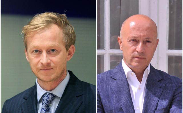 Borut Jamnik in Miodrag Kostić FOTO: Roman Šipić/arhiv Dela