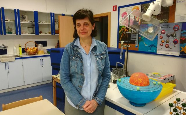 Renata Filipič bi rada aktivne metode učenja delila tudi z drugimi učitelji. Foto Mojca Boštele