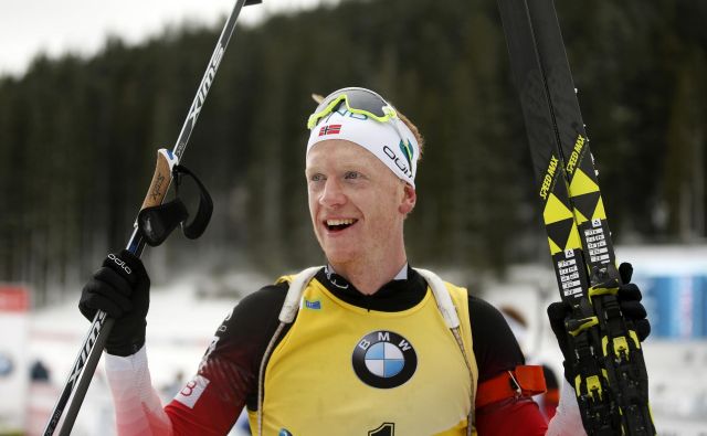 Johannes Thingnes Boe je zmagovalec zasledovalne preizkušnje, Pokljuka 09. december 2018 [biatlon,šport,Pokljuka] Foto Matej Družnik