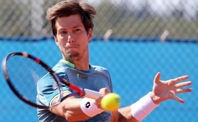 Aljaž Bedene je po novem 68. igralec sveta. FOTO: Tomi Lombar/Delo