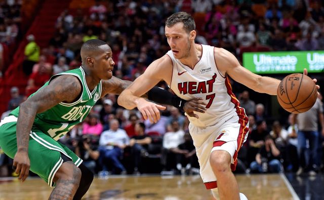 Goran Dragić je ob porazu proti Bostonu prispeval 11 točk. FOTO: USAToday Sports