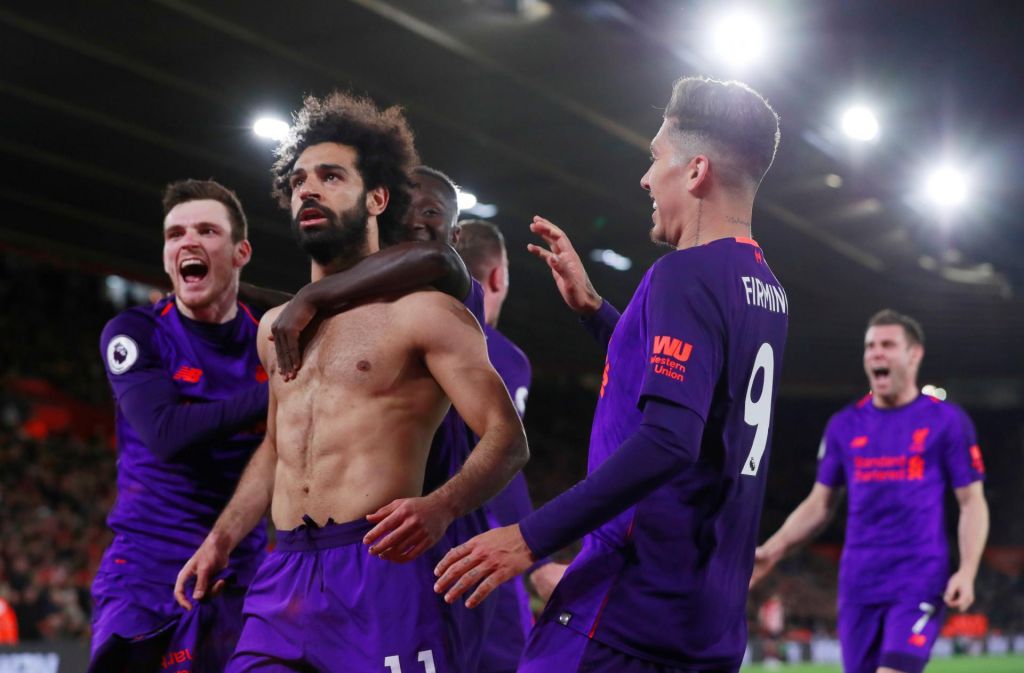 Salah v polno, Liverpool spet na vrhu