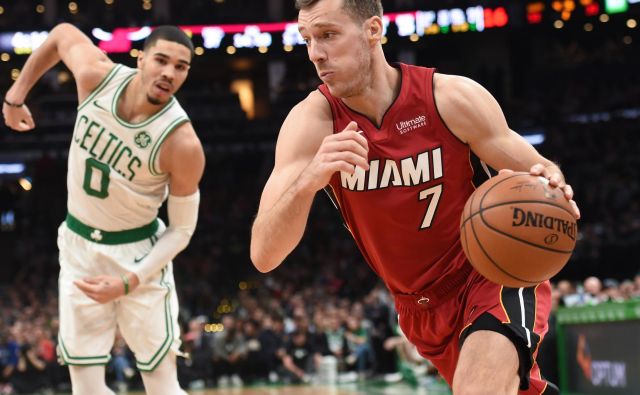 Goran Dragić z Miamijem visi na zelo tenki nitki. FOTO: USA Today