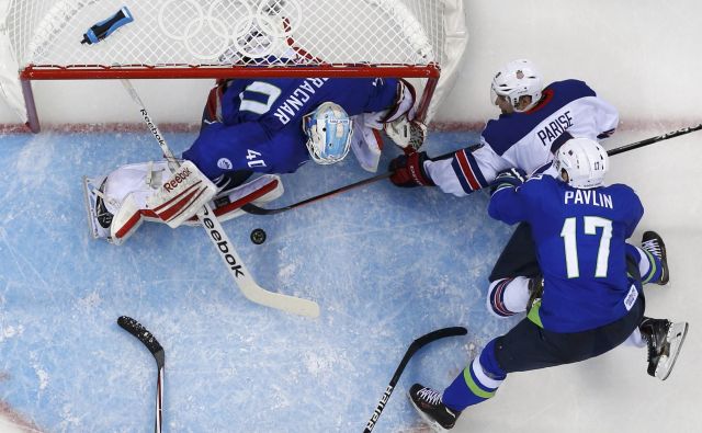 Žiga Pavlin je že vrsto let med branilci slovenske hokejske reprezentance.<br />
FOTO Reuters