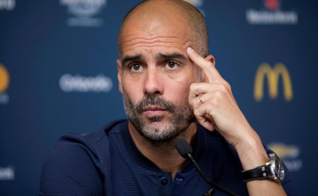 Pep Guardiola je predstavil pričakovanja pred sredinim derbijem. FOTO: Reuters